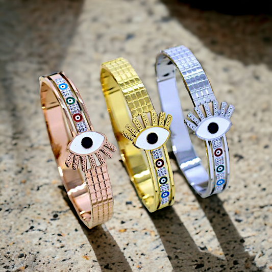 Betterblings Mina evil eye bracelet / kada for women & girls