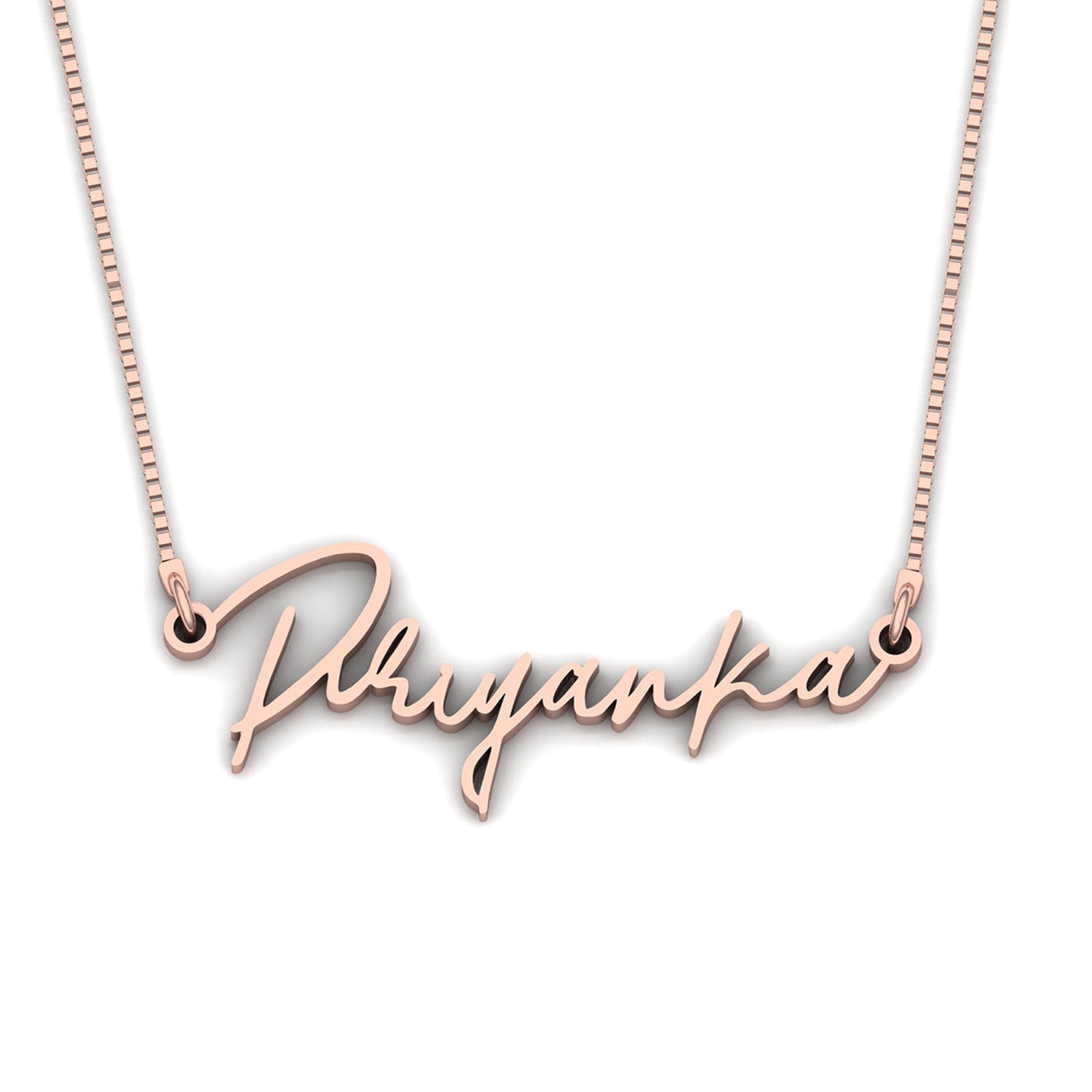 Priyanka on sale name chain